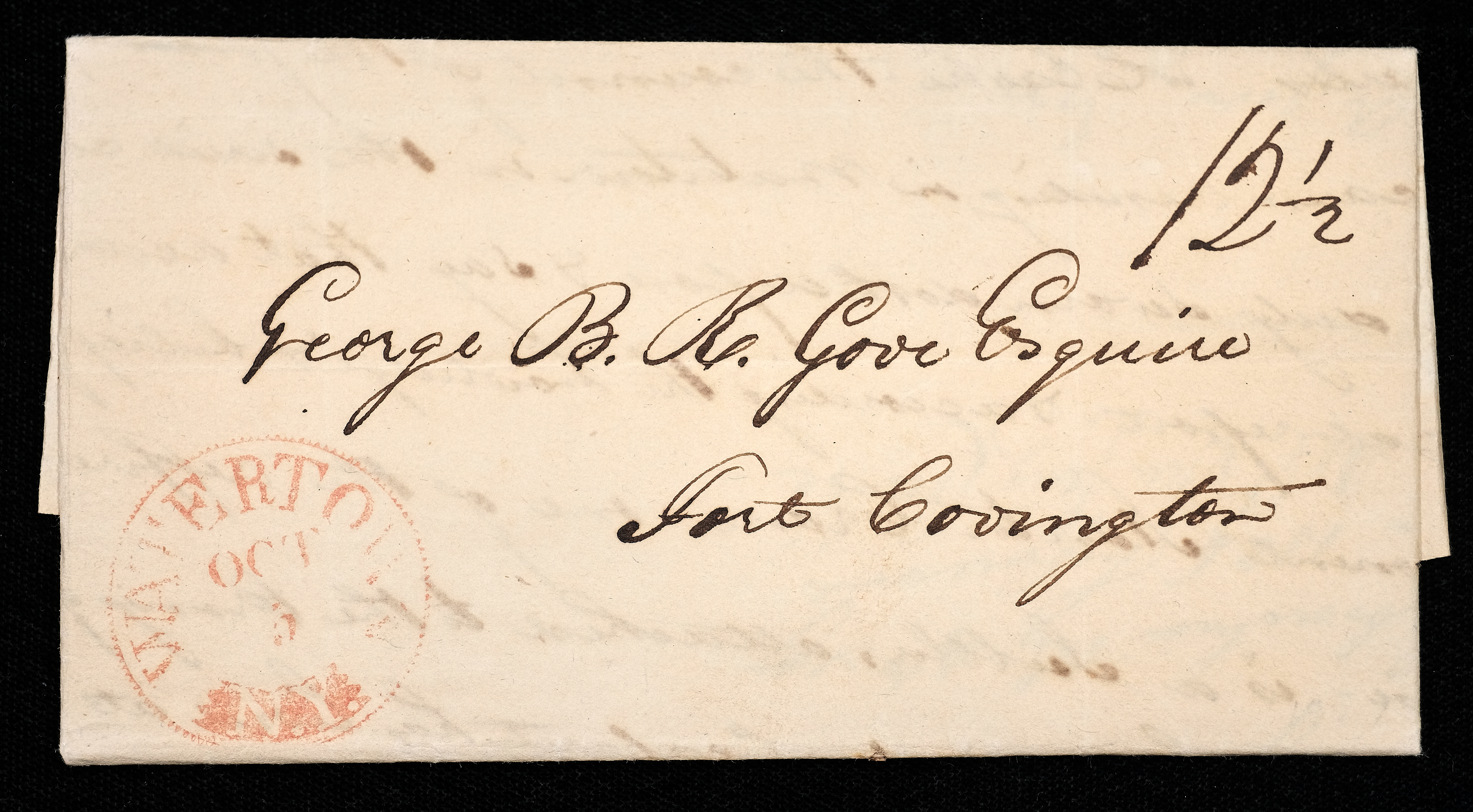 Lot 5028 - U.S. Stampless Fancy Cancel -  Americana Stamps Winter 2026 Sale -Day 3