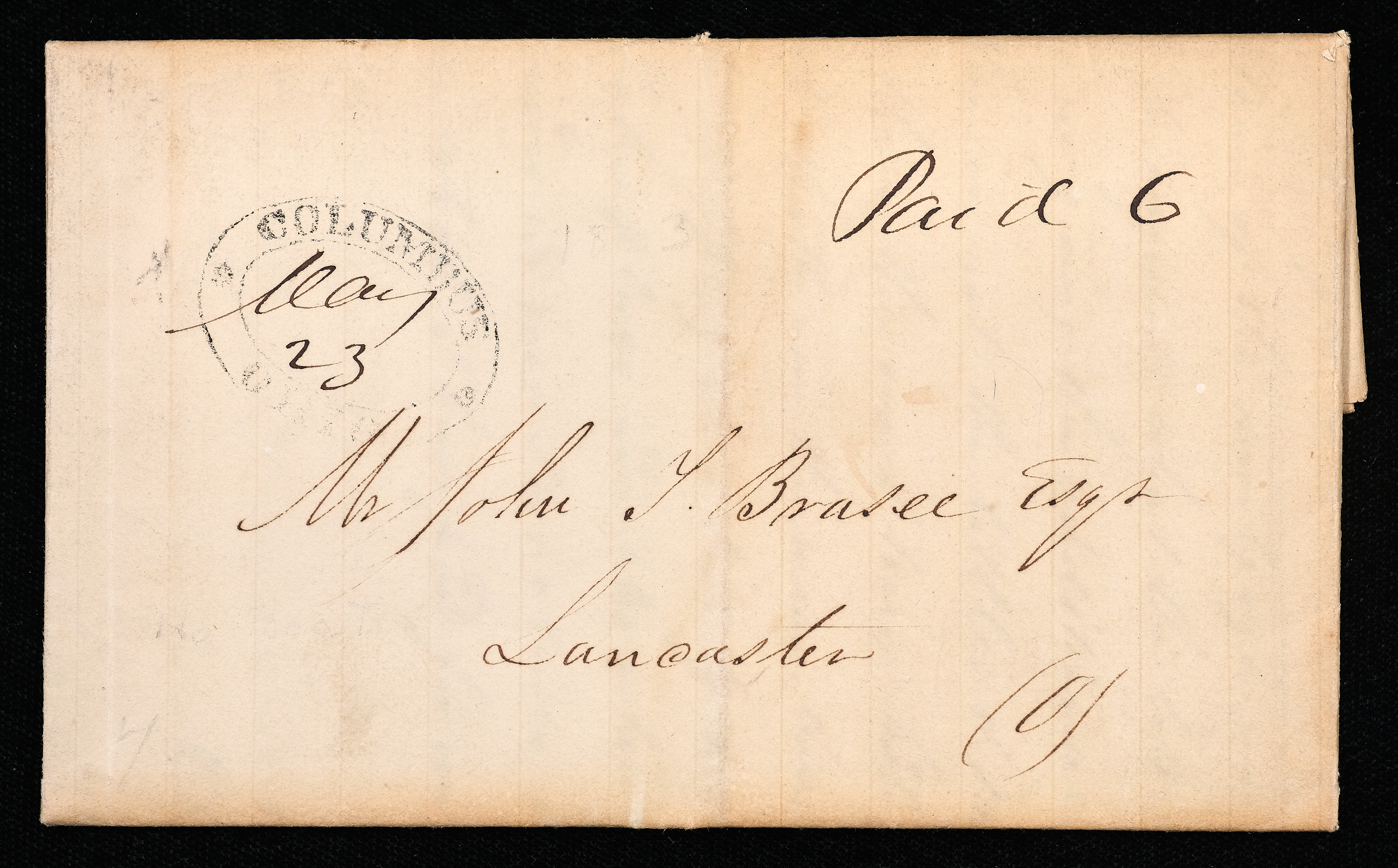 Lot 5031 - U.S. Stampless Fancy Cancel -  Americana Stamps Winter 2026 Sale -Day 3