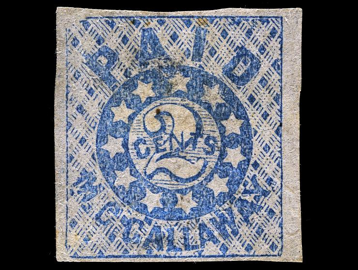Confederate States, Memphis Tenn., 2c Blue, 56X1, Unused
