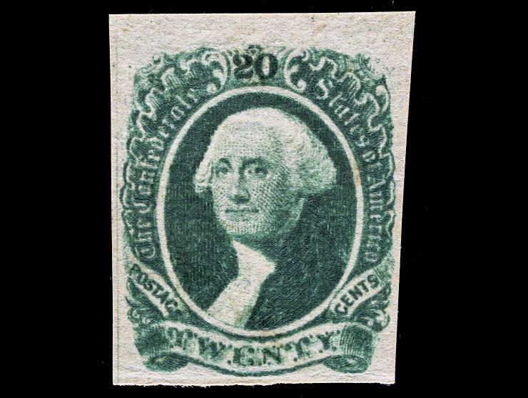 Confederate States, CSA #13, 20c Green, Unused