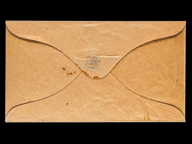 Blood’s Despatch, Embossed Envelope, Unused