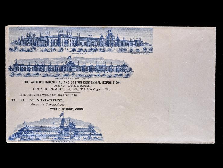 1884 World's Industrial and Cotton Centennial Exposition, New Orleans, Unused