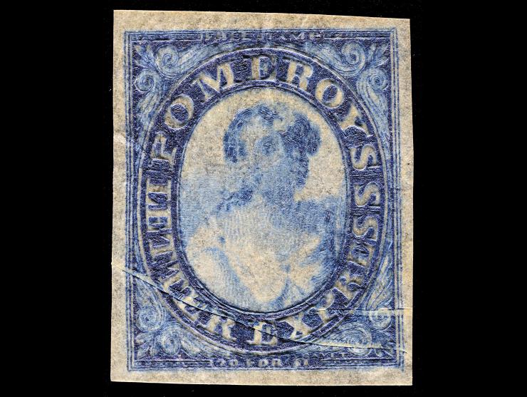 Pomeroy's Letter Express, 117L3, 5c Blue, Unused