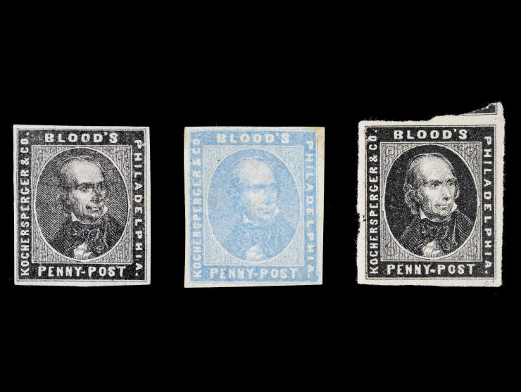 Blood's Penny Post, Kochersperger's Henry Clay Stamps