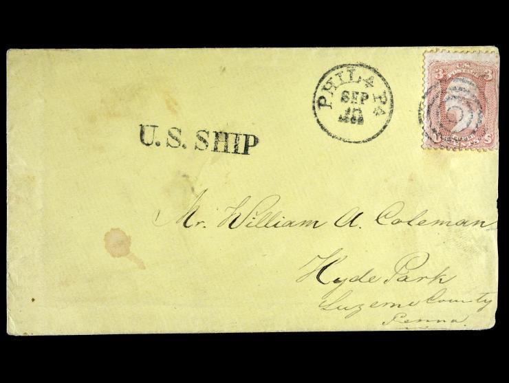 U.S. SHIP Straightline to Hyde Park, PA