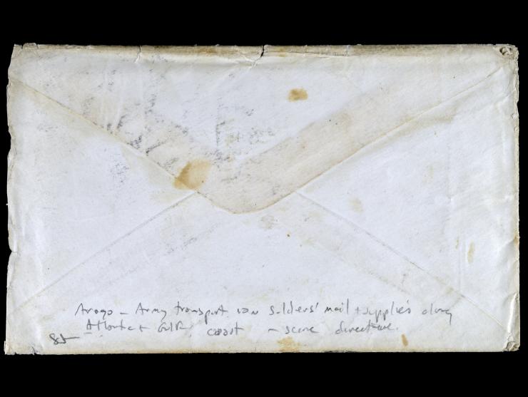 Cover Written to the USS Arago