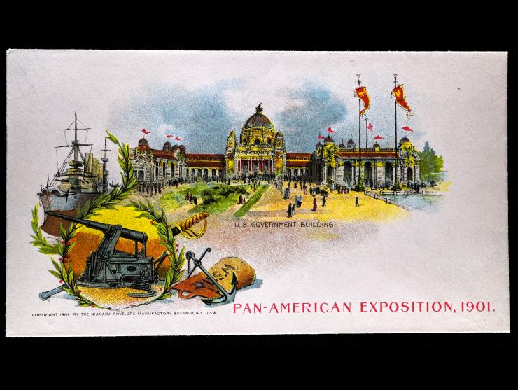 1901 Pan-American Exposition Souvenir Post Card, Unused