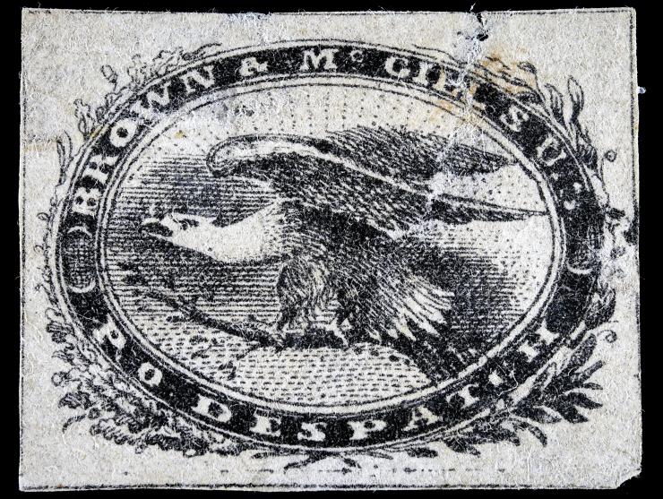 Brown & McGill's U.S.P.O. Despatch, 5LB3, 2c Black, Unused