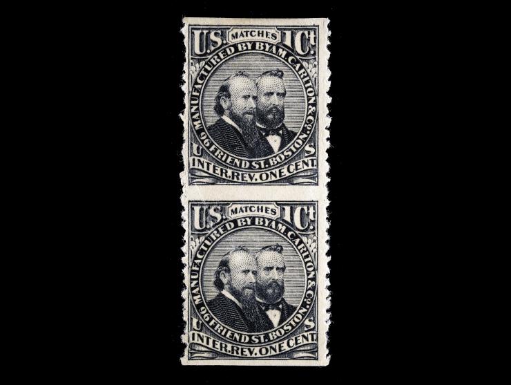 Byam Carlton & Co.,1c Black, RO49i