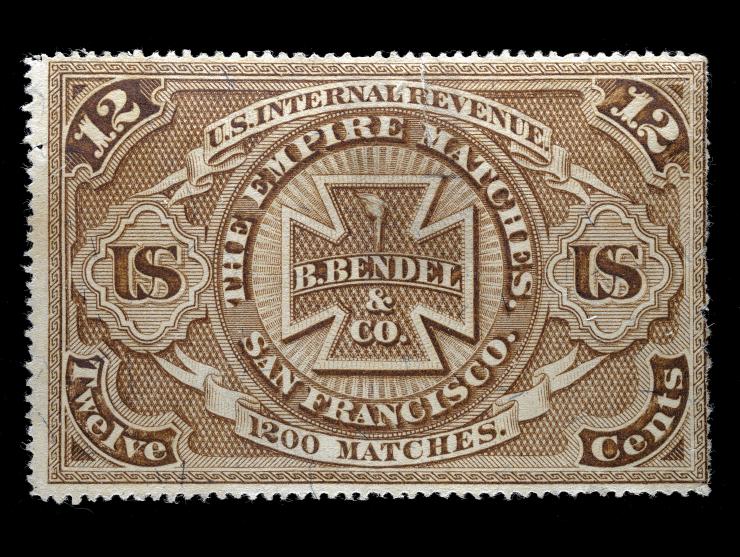 B. Bendel & Co., 12c Brown, RO25b