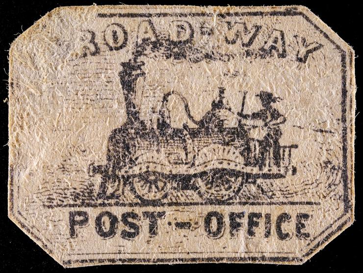 Broadway Post Office, 26L2, 1c Black, Used