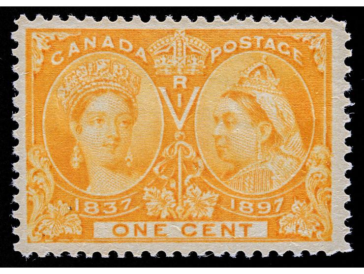 Canada #51 1897 1c Orange, Unused, NH