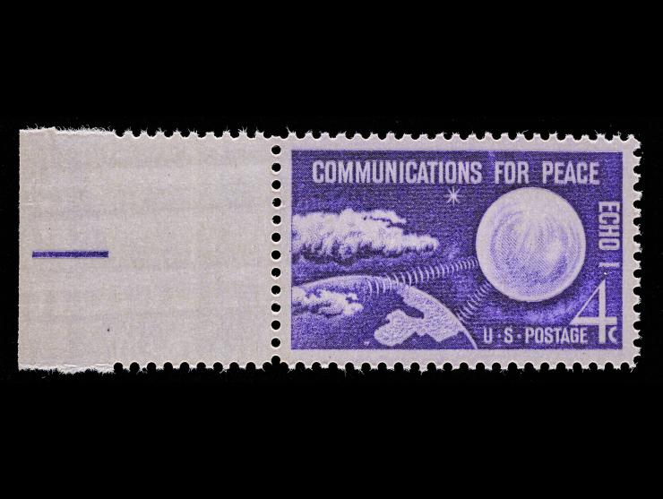 #1173 1960 4c Deep Violet, Unused