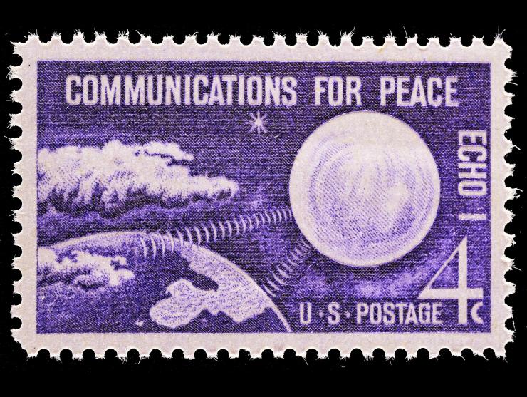 #1173 1960 4c Deep Violet, Unused